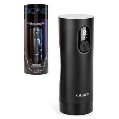 California Exotic Bionic Suction 10 5 Sucking Vibrating Masturbator