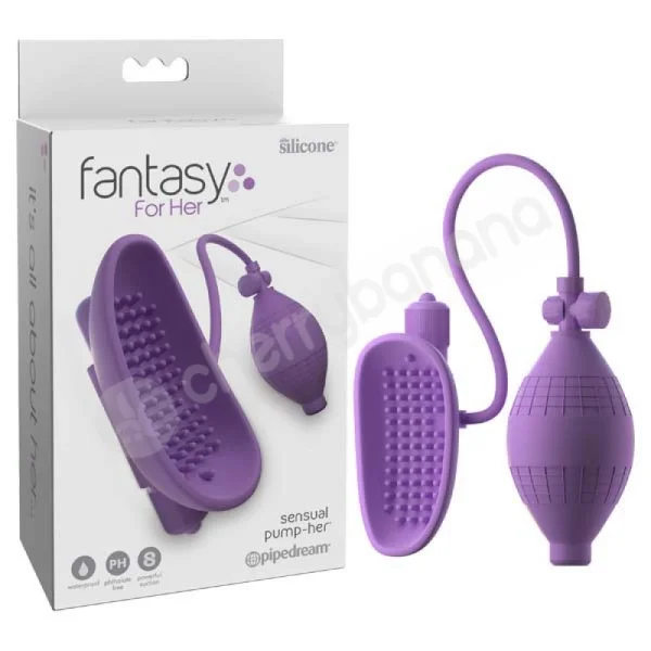 Fantasy For Her Sensual Pump-Her Vibrating Vagina Pump
