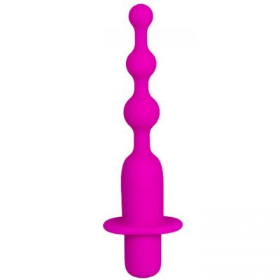 Bondara Silicone 10 Function Vibrating Anal Beads 5 25 Inch