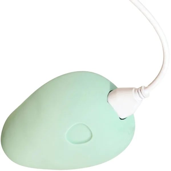 Dame Pom Flexible Palm Sized Vibrator - Jade Green