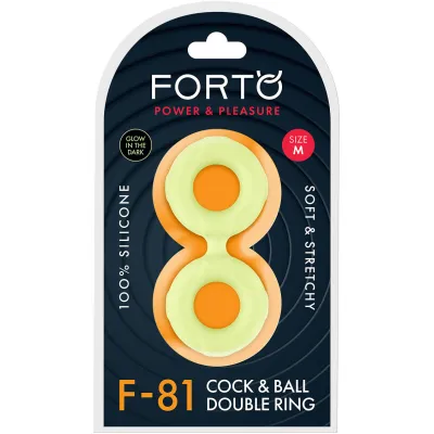 47mm F 81 Glowing Cock Ball Ring