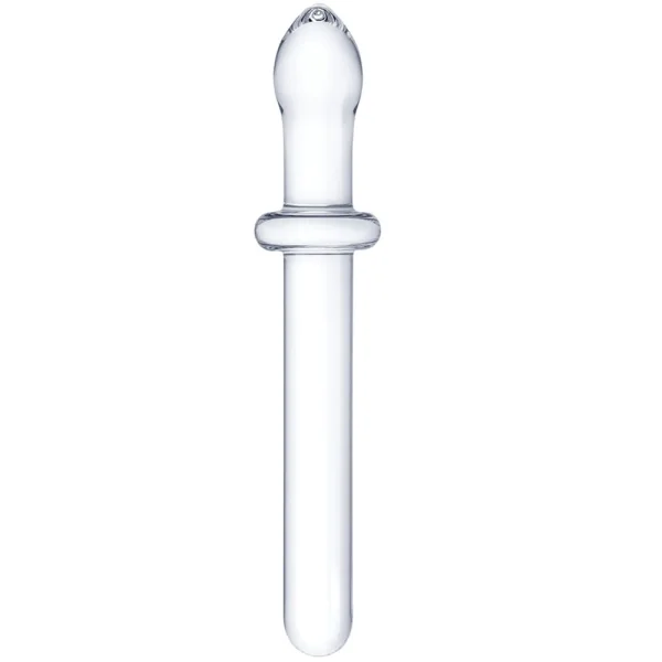 Gläs 9.25" Classic Smooth Dual-Ended Glass Dildo  - Clear
