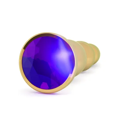 Rich R3 Gold Plug 4 8 Inch Purple Sapphire