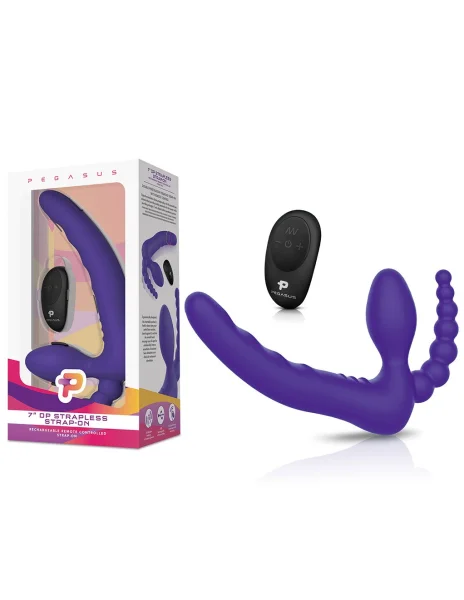 Pegasus 7" Strapless DP Strap-On