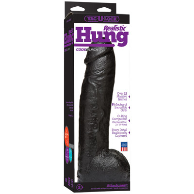 Vac U Lock CODE BLACK Realistic 12 Hung