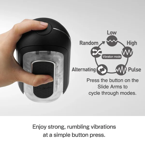Tenga FLIP 0 (ZER0) ELECTRONIC VIBRATION BLACK