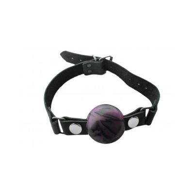 Spartacus Silicone Removable Ball Gag 2 inches Swirl