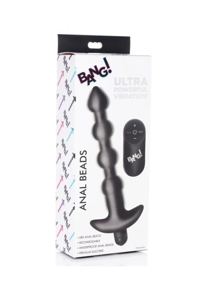 Remote Control Vibrating Silicone Anal Beads