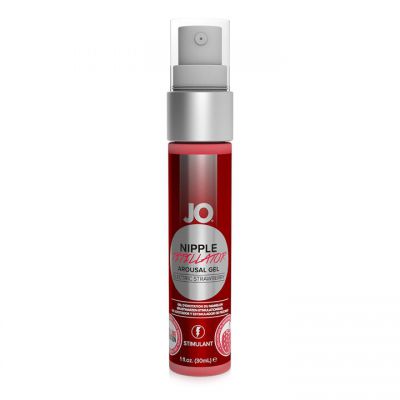 System JO Electric Strawberry Nipple Titillator 30ml