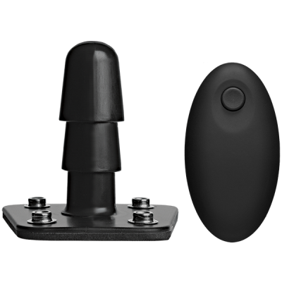 Vac U Lock Vibrating Plug w Wireless Remote