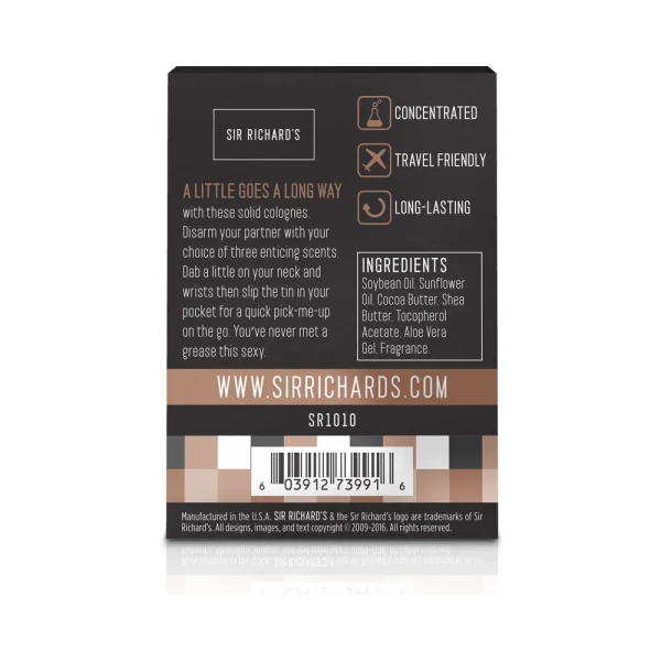 Guy Grease Pheromone Solid Cologne [force/musk]