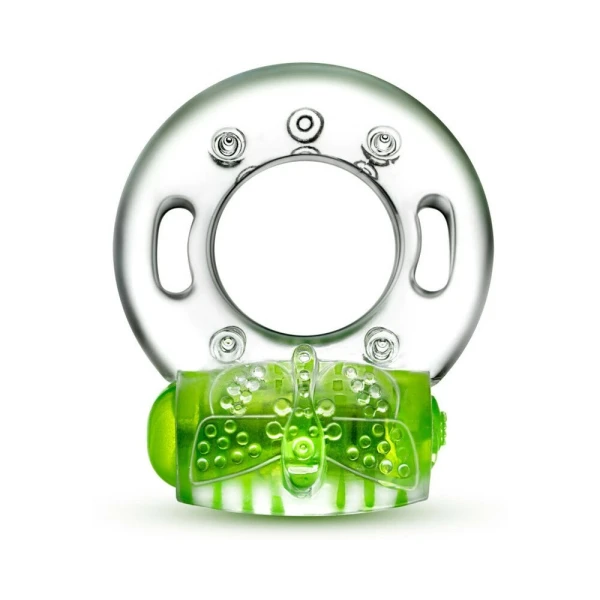 Play With Me - Arouser Vibrating C-ring - Green