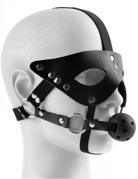 Masquerade Mask And Ball Gag