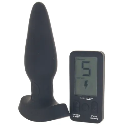 Thunder Plugs Pulsing Vibrating Remote Plug