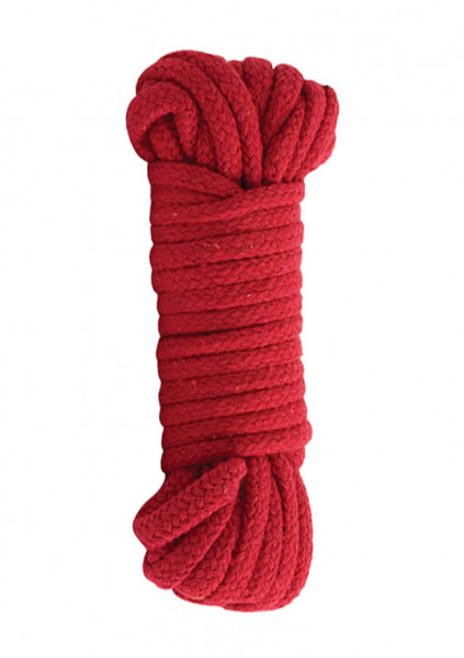 Cotton Bondage Rope Japanesse - Red - BDSM Sex Toys