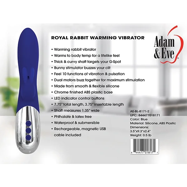 Royal Rabbit Warming Vibrator