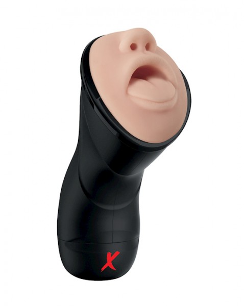 Pdx Elite Deep Throat Vibrating Mastorbator - Black