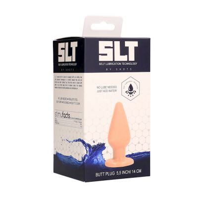 Self Lubrication 5 Inch Buttplug Flesh 5 Inch
