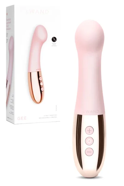Le Wand Gee - 6.5" G-Spot Vibrator with Travel Lock