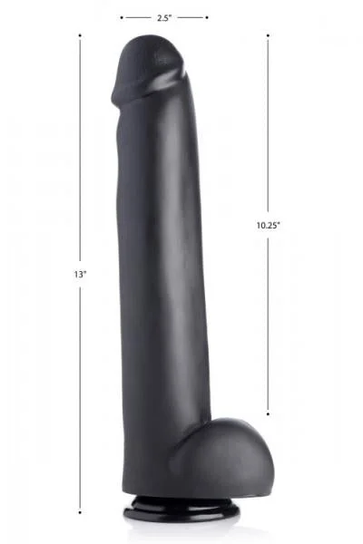 The Master Suction Cup Dildo Black — image 4 of 8