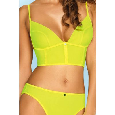 Obsessive Neonia Longline Bra with Panty