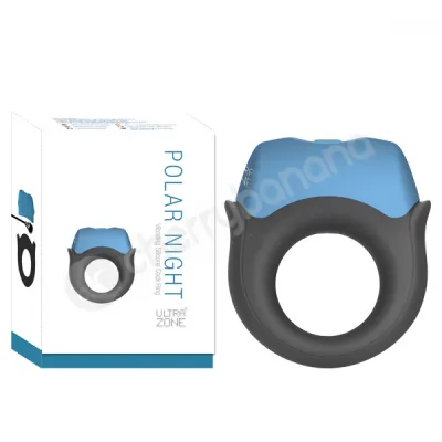 Ultrazone Polar Night Black Cock Ring