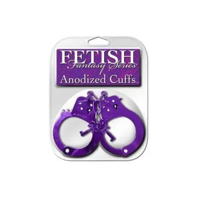Fetish Fantasy Anodized Cuffs Purple