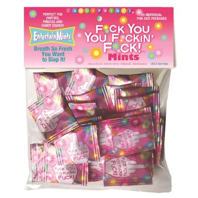 Fuck You You Fucking Fuck Mints Single One Bag