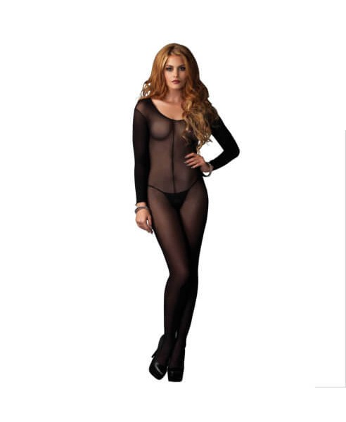 Leg Avenue Sheer Long Sleeves Bodystocking
