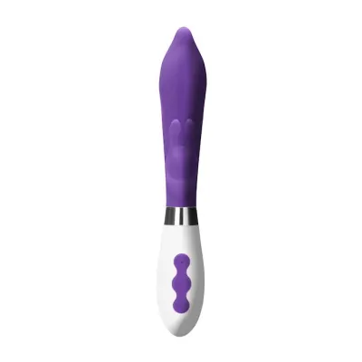 Adonis Rechargeable Vibrator Purple 8 Inch