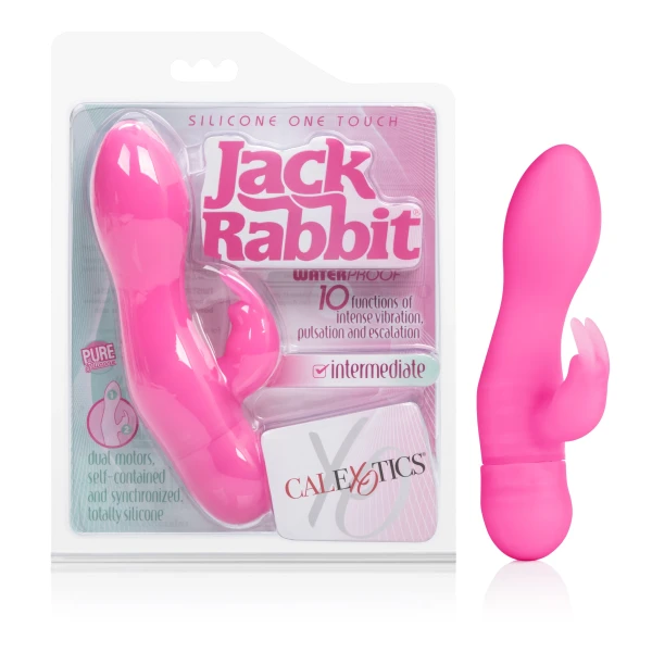 Silicone Jack Rabbit One Touch Pink