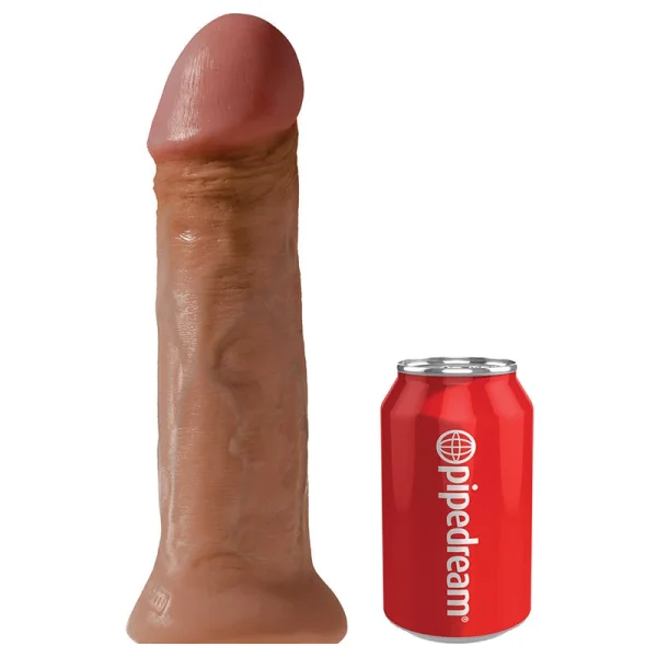 King Cock 11" Suction Cup Dildo - Caramel
