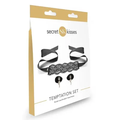 Secret Kisses Temptation Set Black