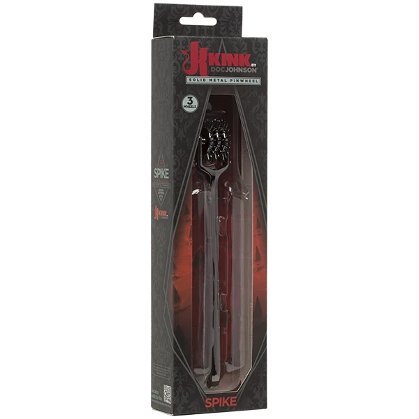 Kink Spike Solid Metal Pinwheel 3 Wheels by Doc Johnson
