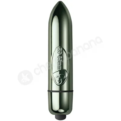 Rocks Off RO 80 Single Speed Aqua Blue Bullet Vibrator