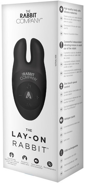 The Lay-On Rabbit Clit Stimulator