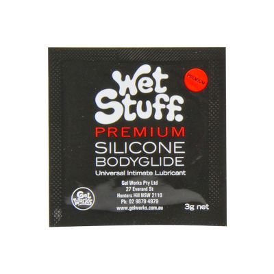 Wet Stuff Silicone Bodyglide 3g Sachet Expired 05 2017 3g