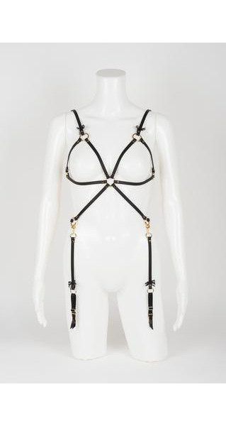 Onyx Playsuit by Fräulein Kink