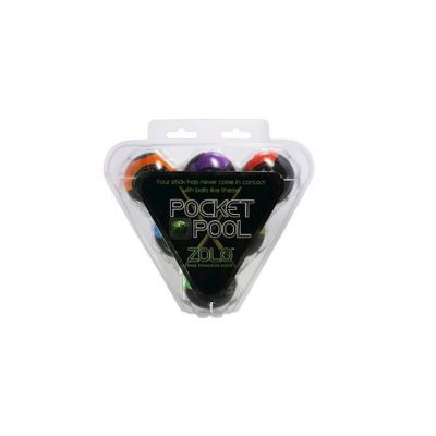 Zolo Pocket Pool 6 pack Clear