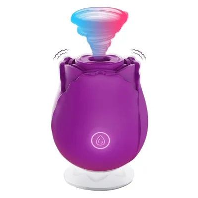 Rose Vibrator Purple
