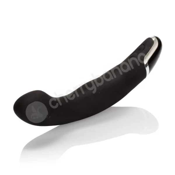 Dr. Joel Kaplan Black Silicone Smooth P Vibrator