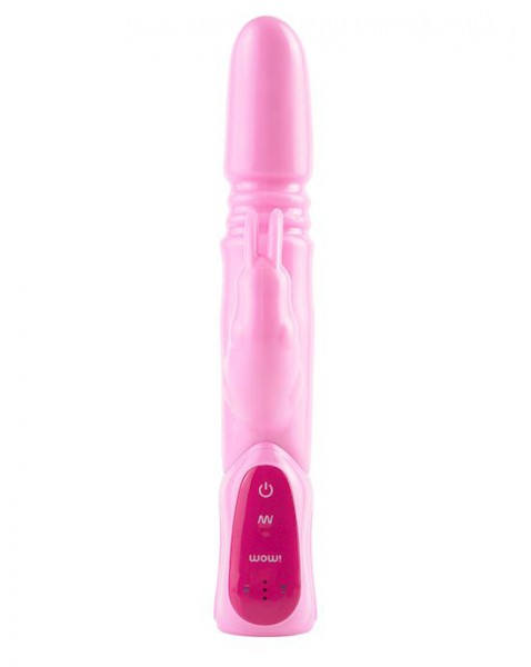 Wow! Triple Ecstacy Vibrating Thruster - Pink