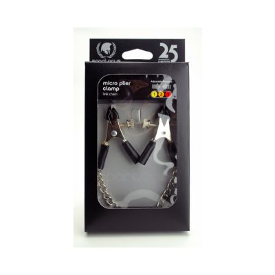 Spartacus Adjustable Nipple Clamps With Curved Chain