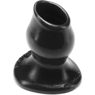Oxballs Pighole S Hollow Butt Plug Black 122 Gram