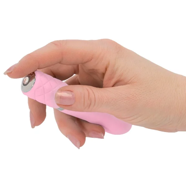 Pillow Talk Flirty Silicone Waterproof Rechargeable Mini Vibrator - Pink
