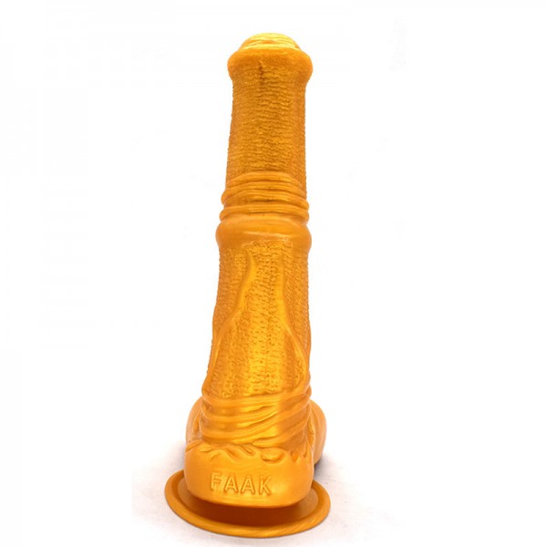 10'' Golden Horse Cock