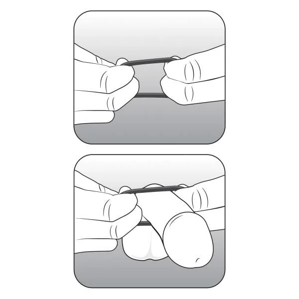 Performance VS2 Silicone Cock Ring 3 Piece Set