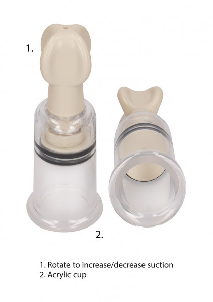 Nipple Suction Set Small - Transparent - Penis Vacuum Pump