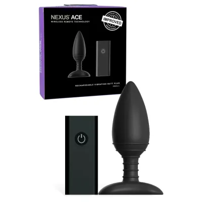 Nexus Ace Remote Control Vibrating Butt Plug Small