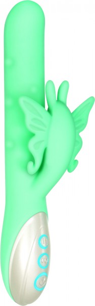 Beaded Butterfly 9" Rabbit Vibrator